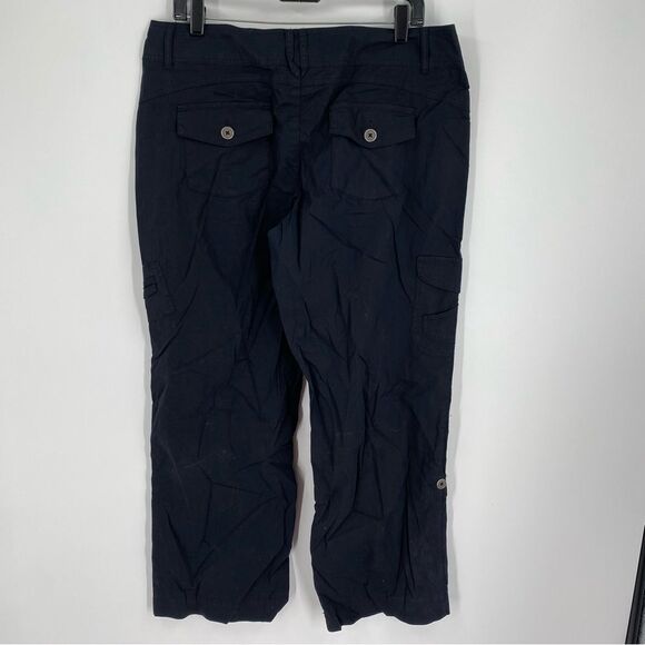 Style & Co. Core Women’s Black Foldable Hem Thin Pants size 8P - Picture 3 of 3